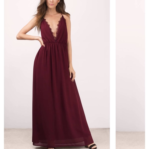 Tobi Dresses & Skirts - Red Maxi Dress